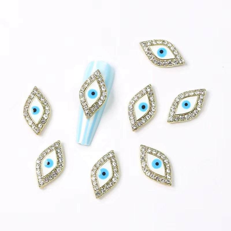 Evil eye nail sticker