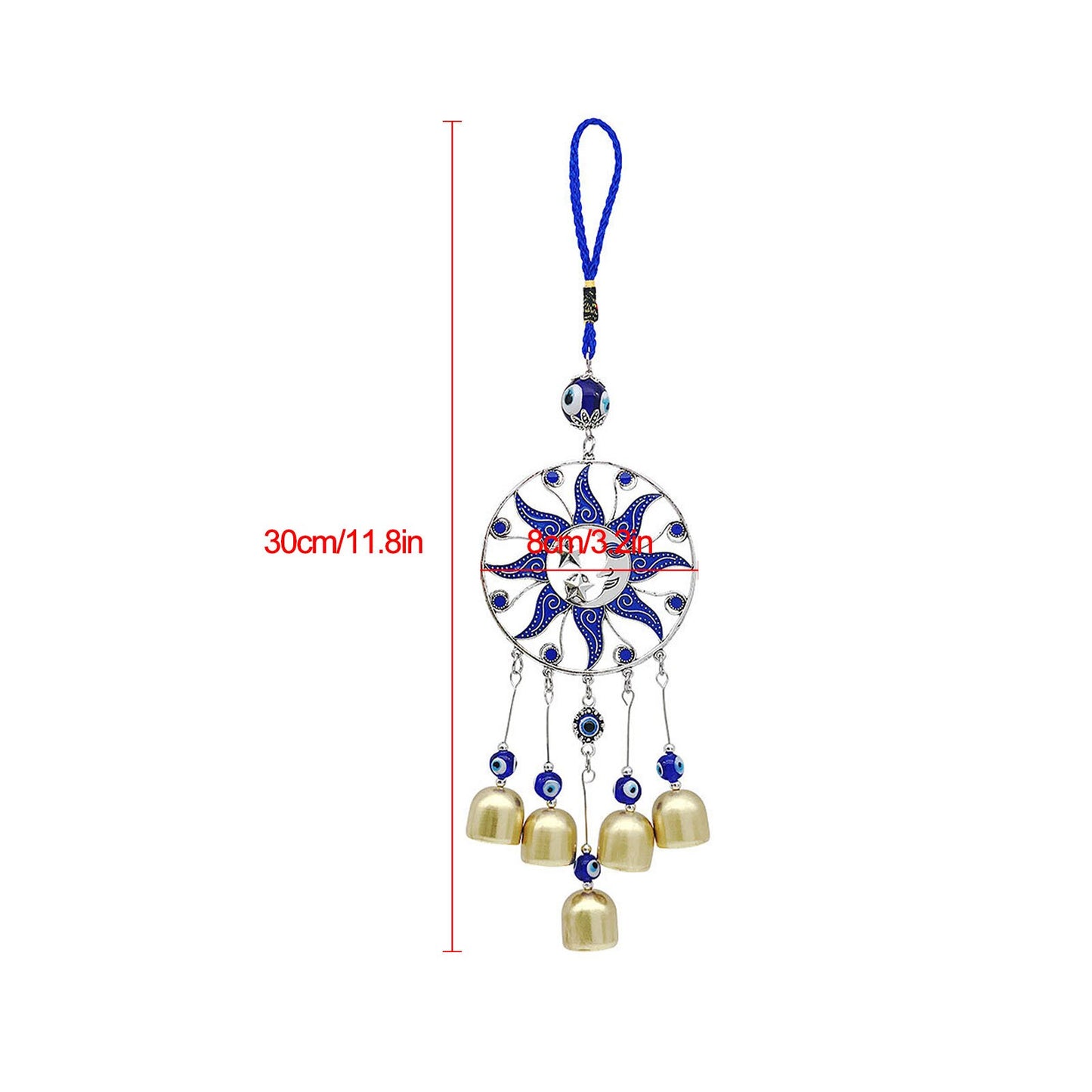 Blue Evil-Eye Pendants Dream Catcher