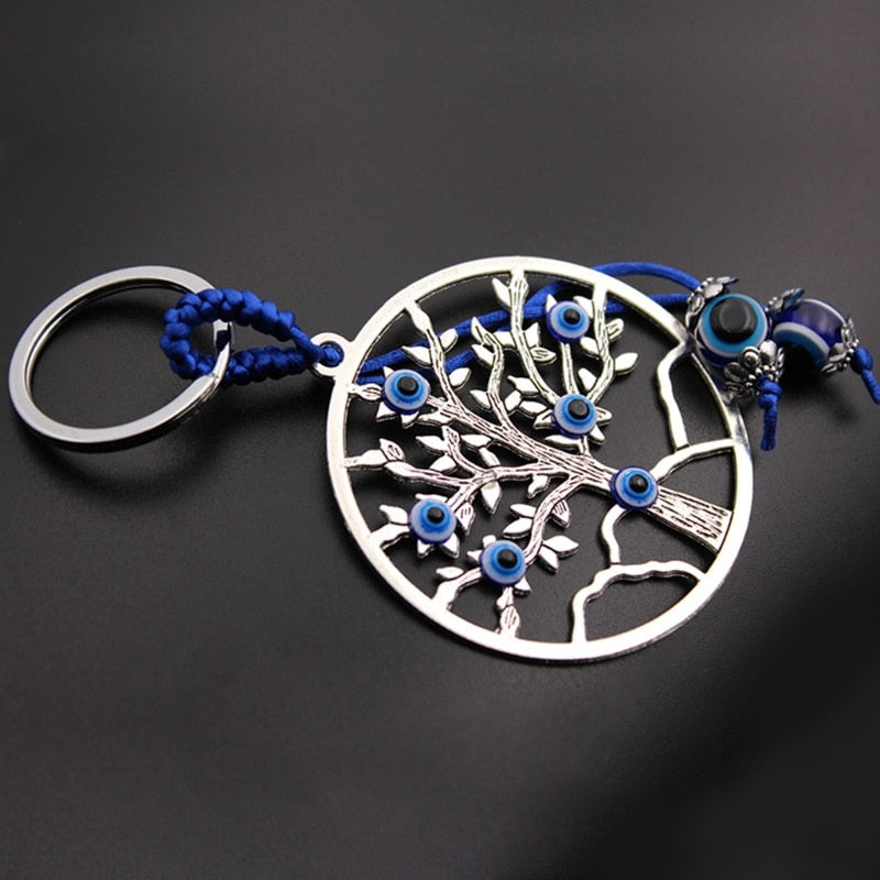 evil eye dream catcher tree