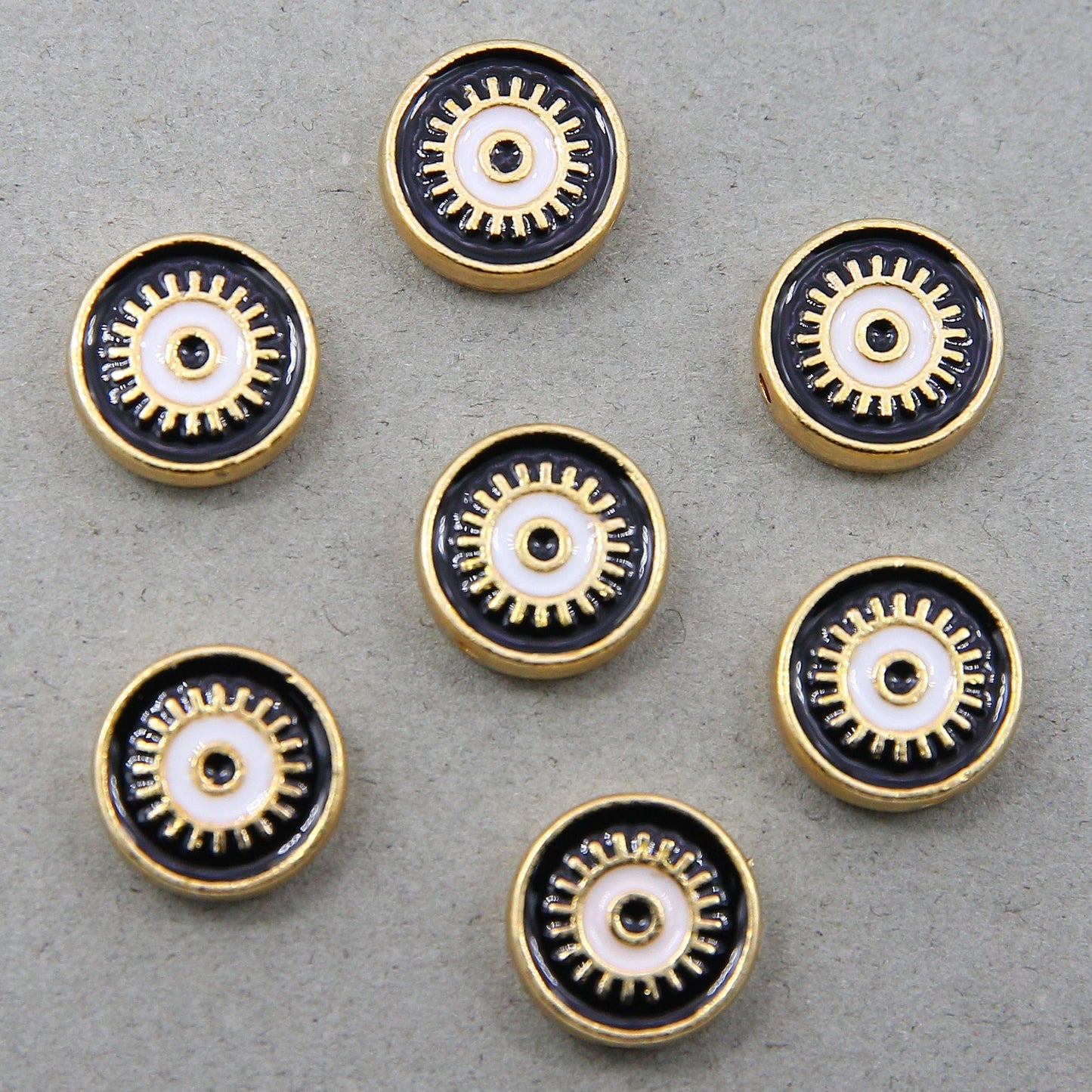 6pcs Evil Eye Beads