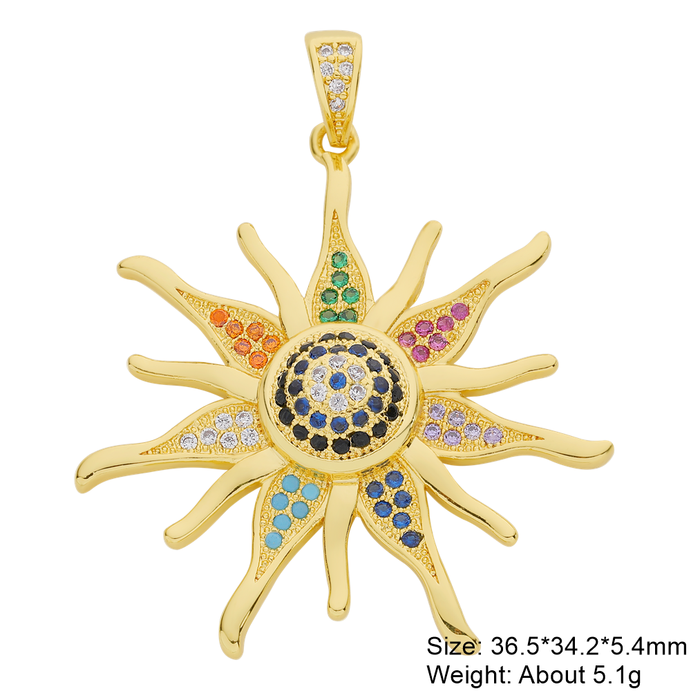 Multicolor Evil Eye Charm Pendants