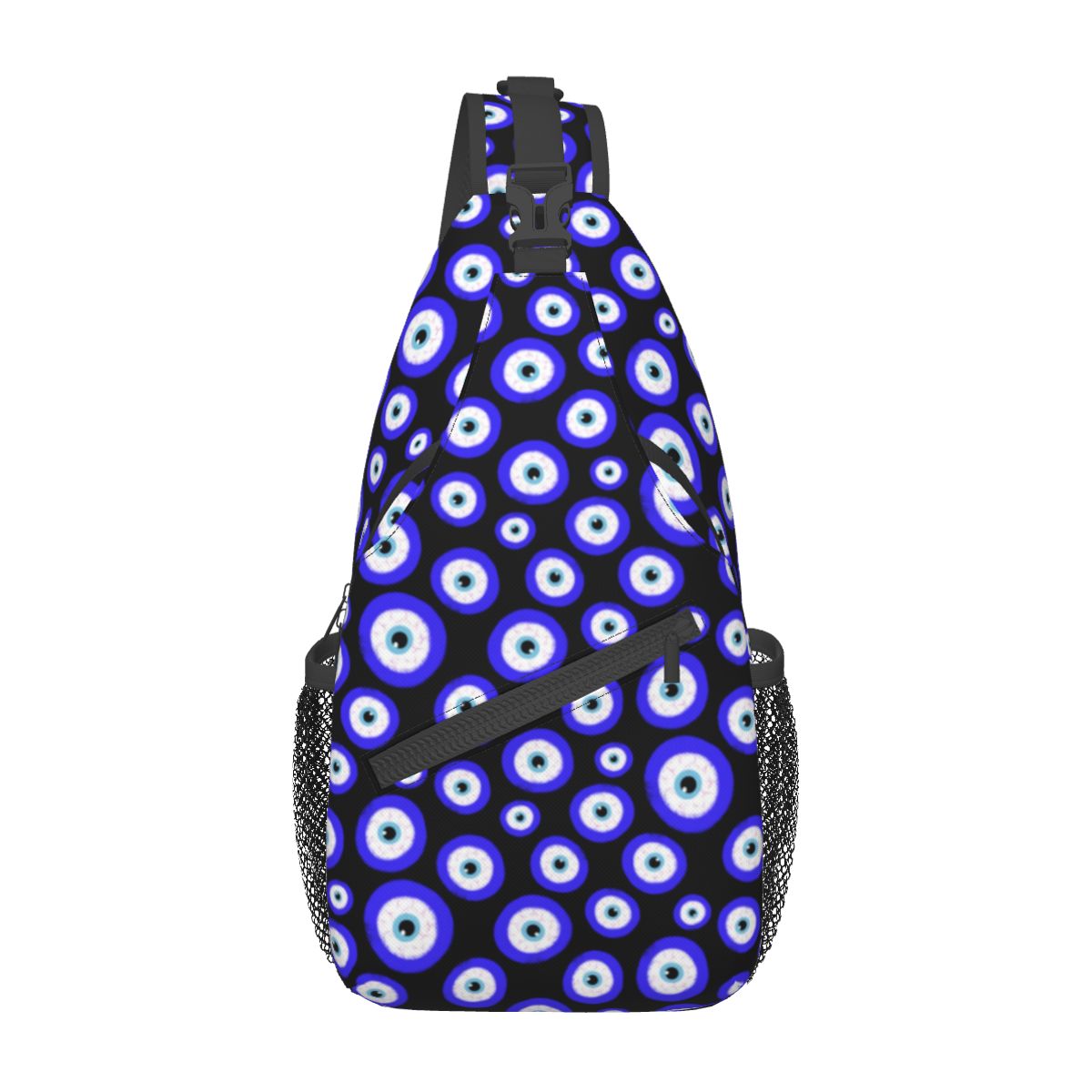 Butterfly & Nazar Printed Evil Eye Shoulder Bags