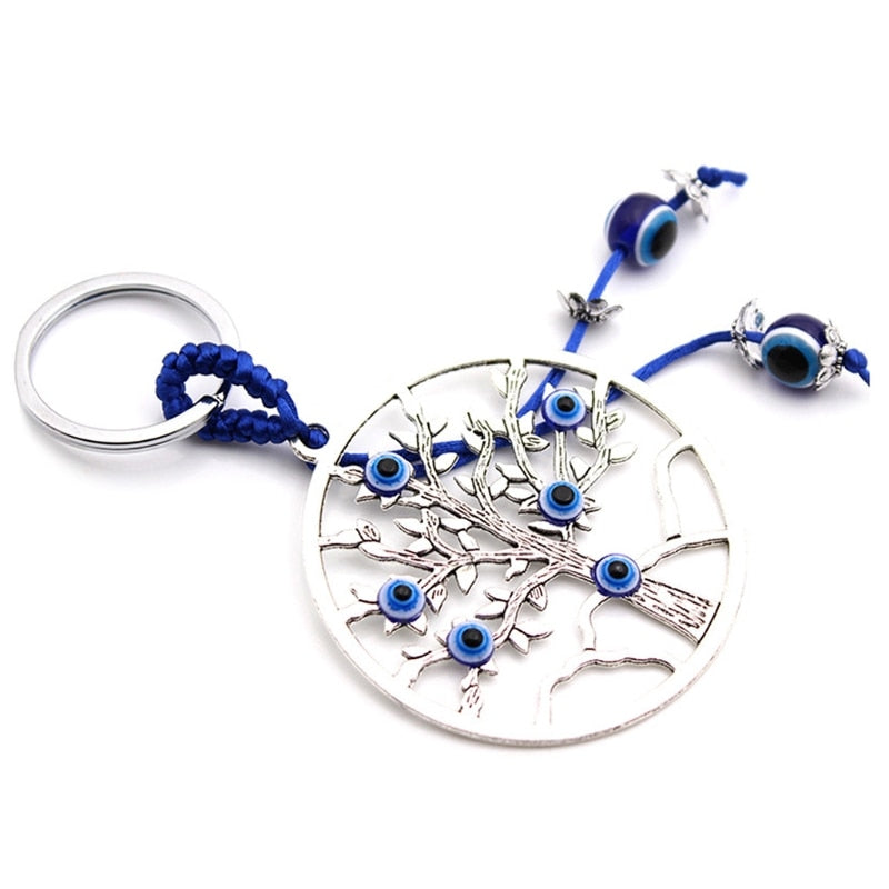 evil eye dream catcher tree