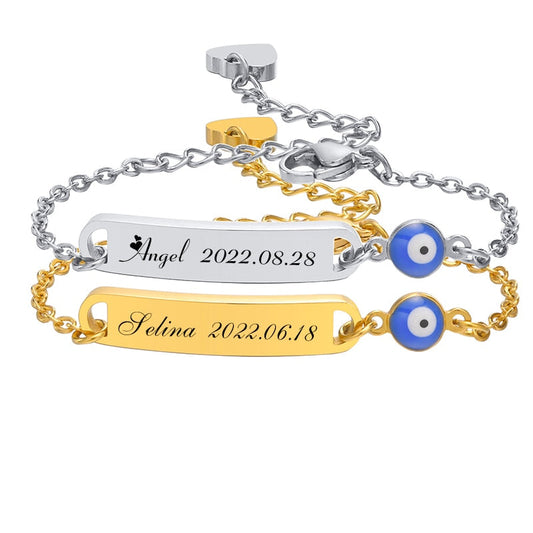Evil Eye Custom Bracelet For Ladies