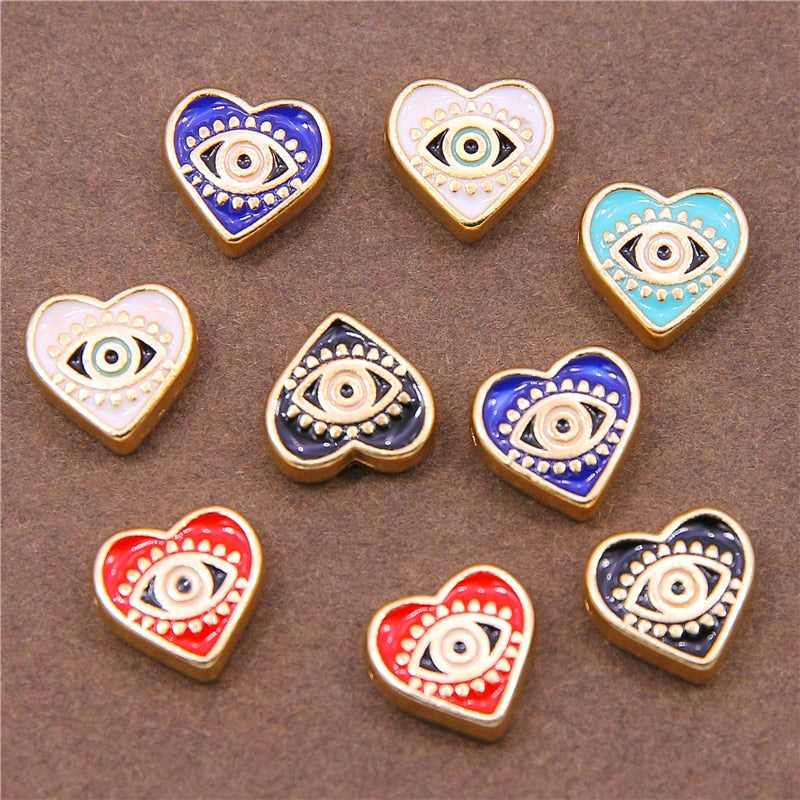 6pcs Evil Eye Beads