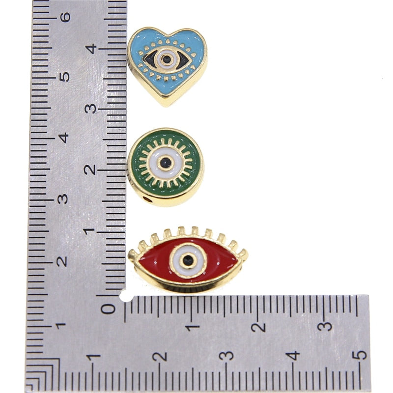 6pcs Evil Eye Beads