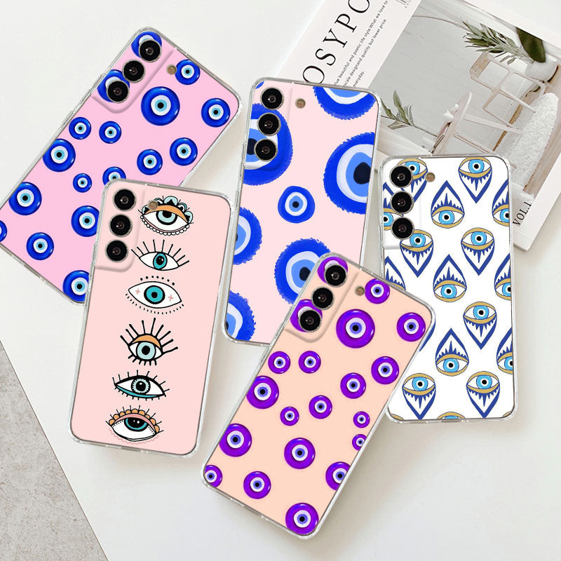 samsung ladies evil eye phone case