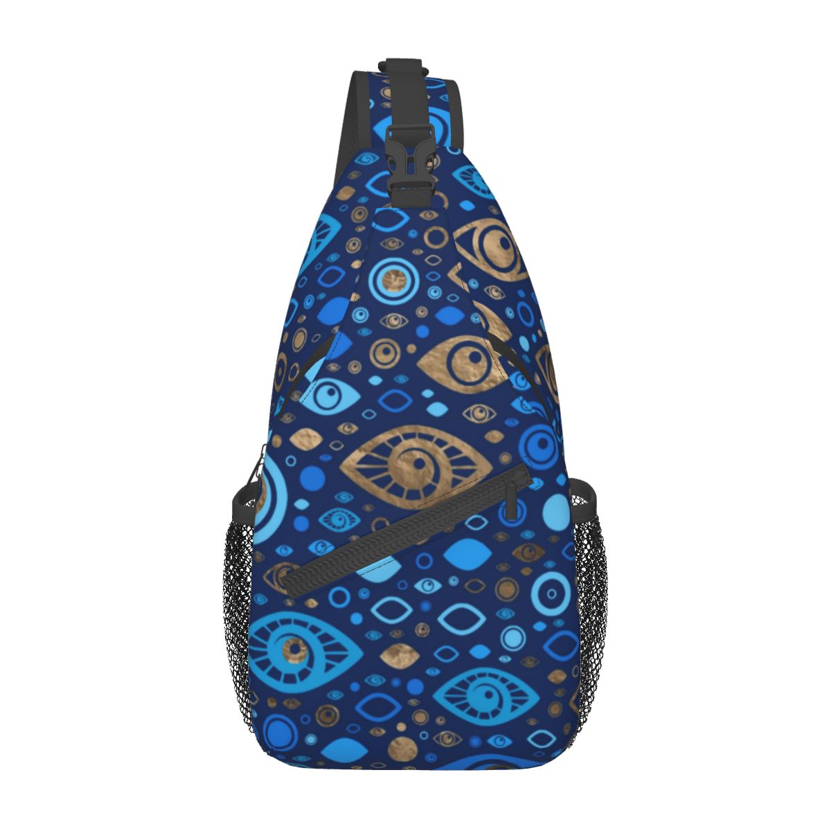 Butterfly & Nazar Printed Evil Eye Shoulder Bags