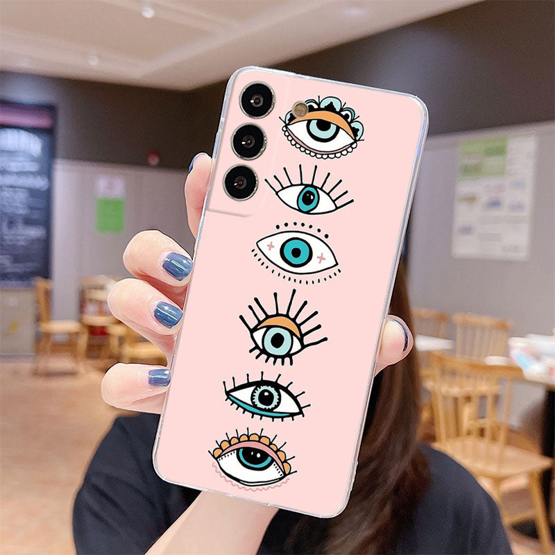 samsung ladies evil eye phone case