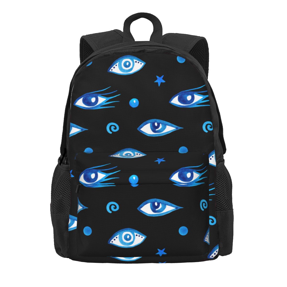 Evil Eye Laptop Mochila Kids Travel Shoulder Bag