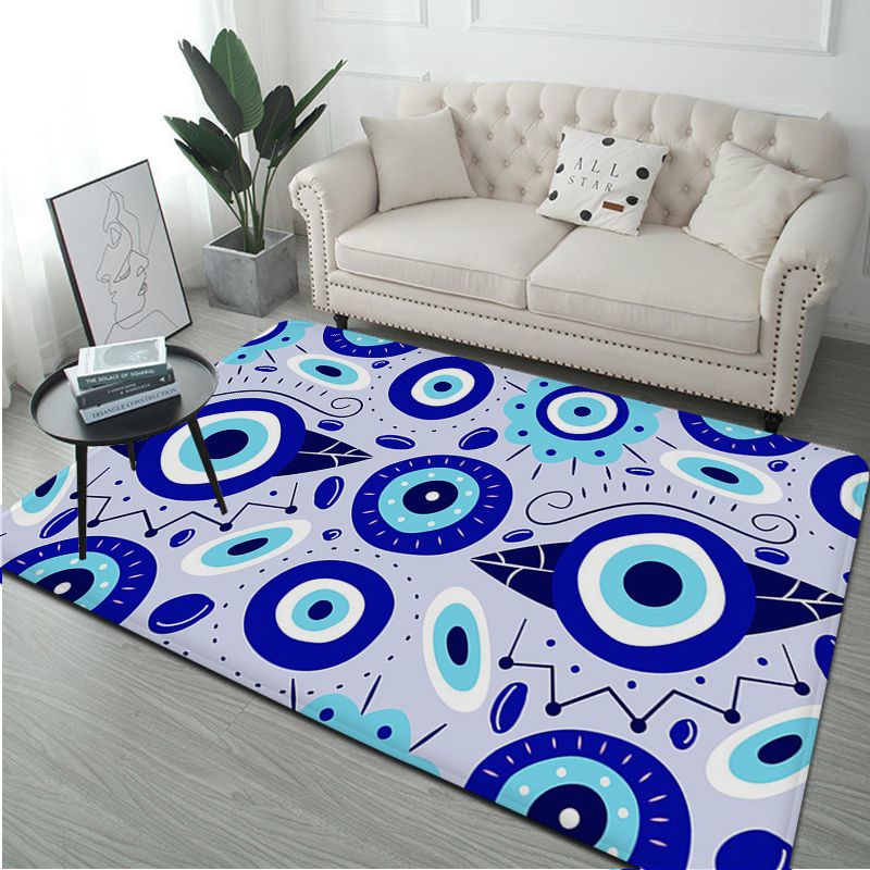 Customize Evil Eye Living Room Mat