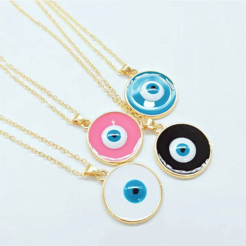 luxury evil eye necklace
