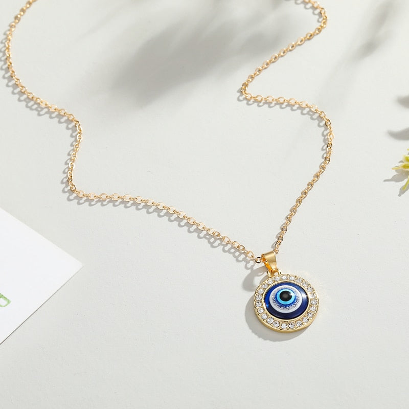 Evil Eye Women Pendant Necklace
