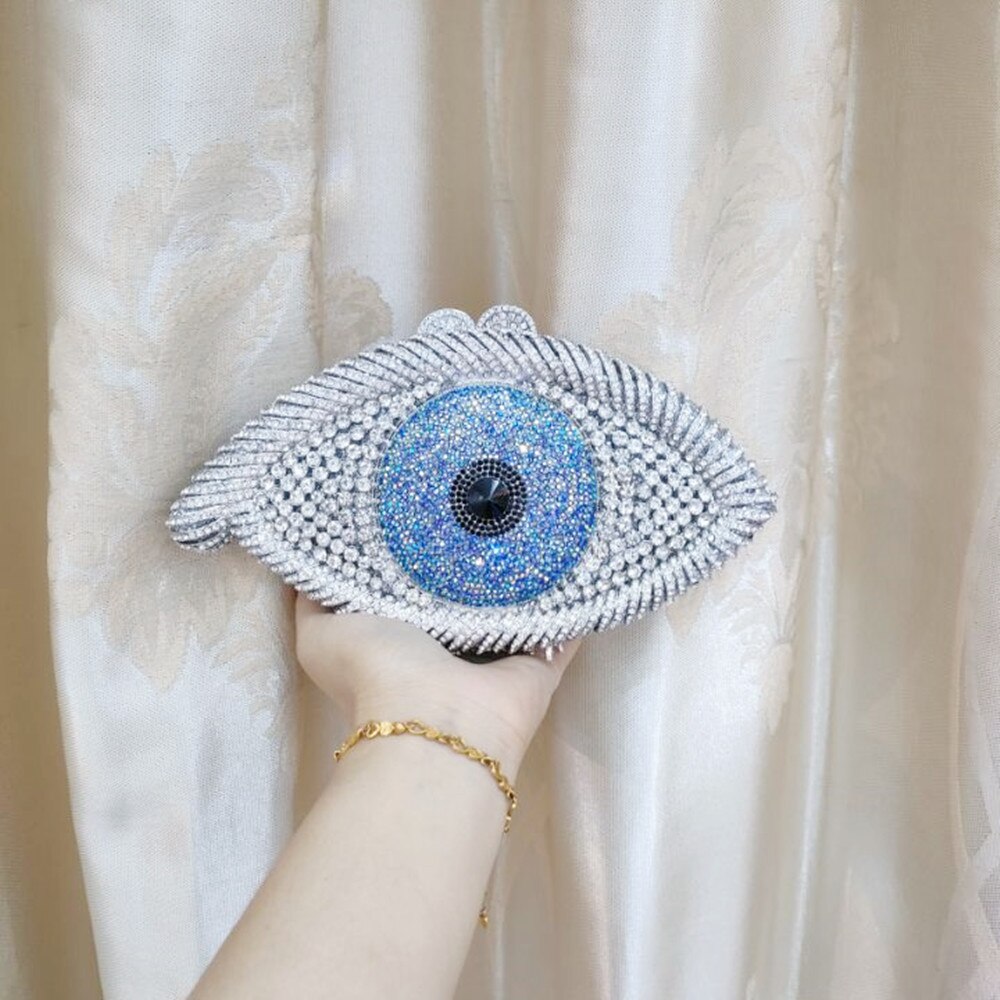 Evil Eye Bridal Purse