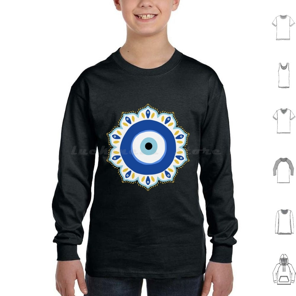 evil eye teen long sleeve shirt