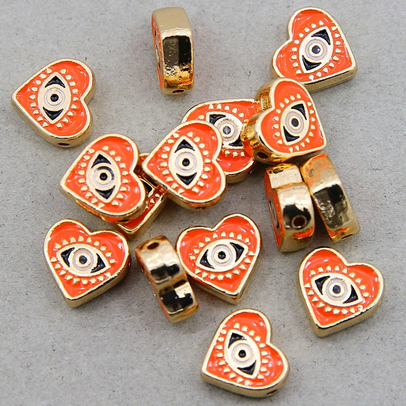 6pcs Evil Eye Beads