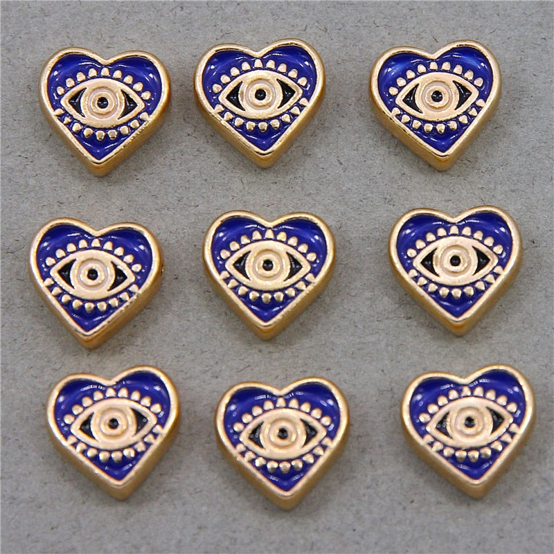 6pcs Evil Eye Beads