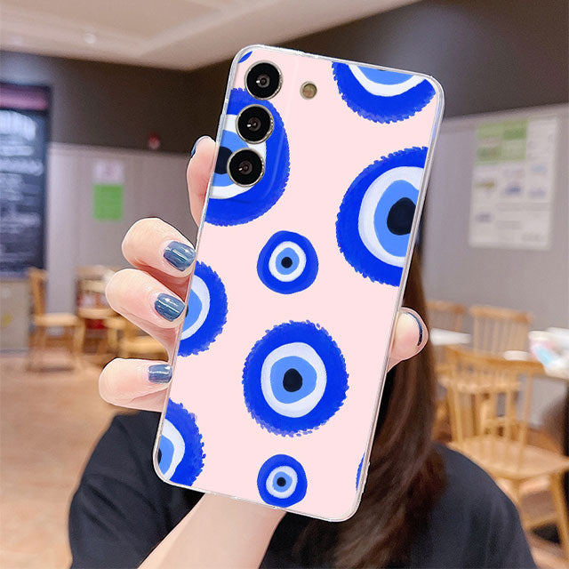 samsung ladies evil eye phone case