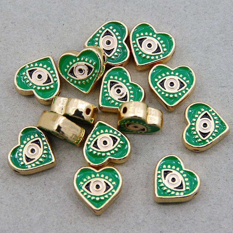 6pcs Evil Eye Beads