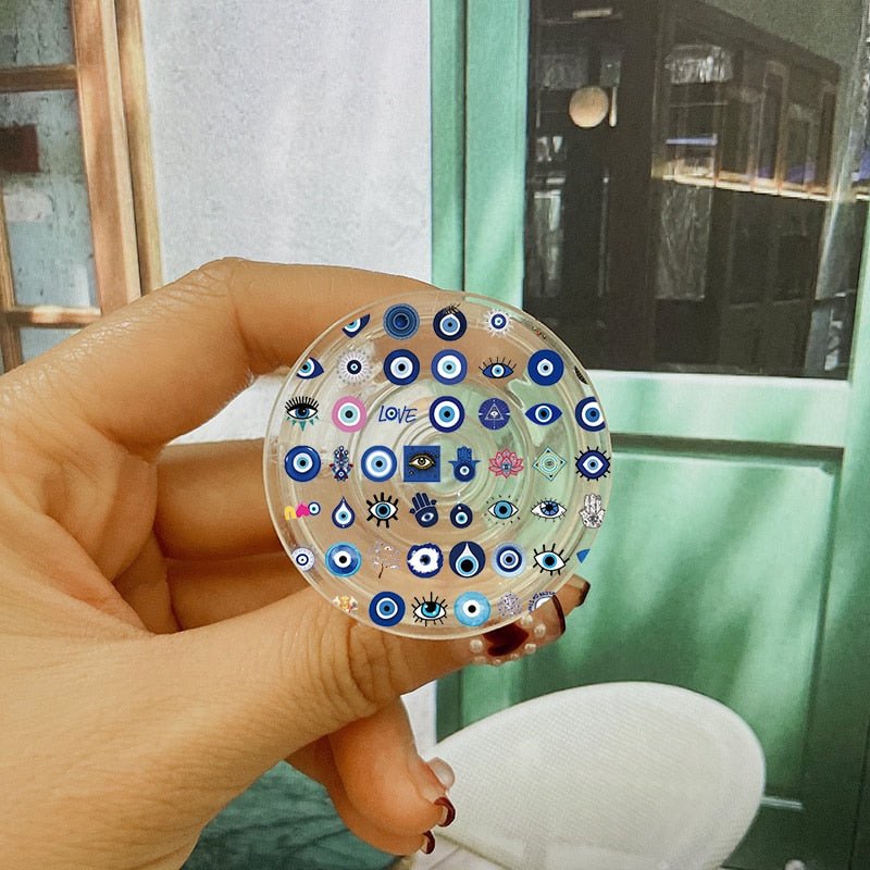 Transparent Evil Eye Popsocket