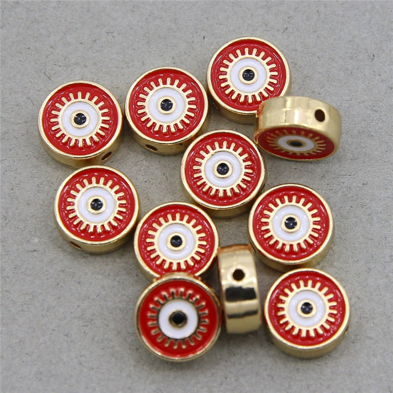6pcs Evil Eye Beads
