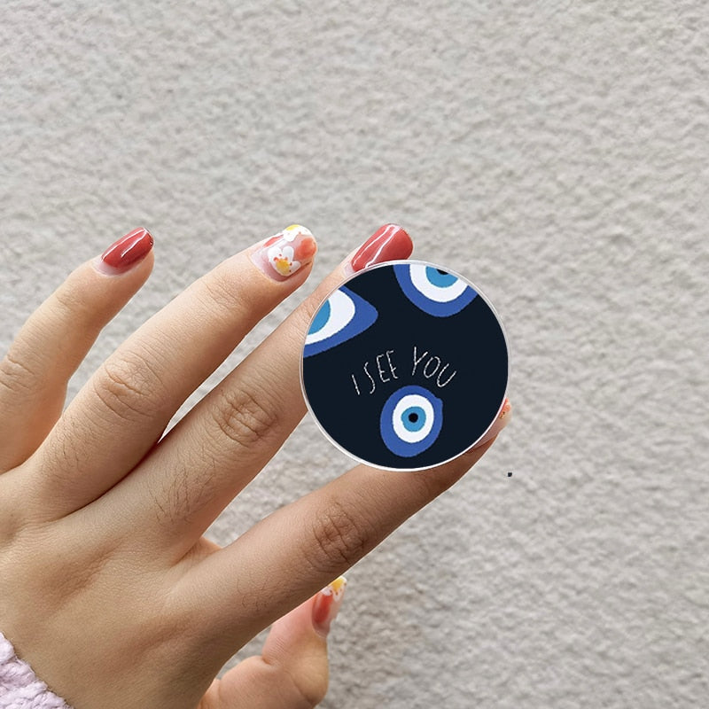 Evil Eye Printed Mobile Popsocket