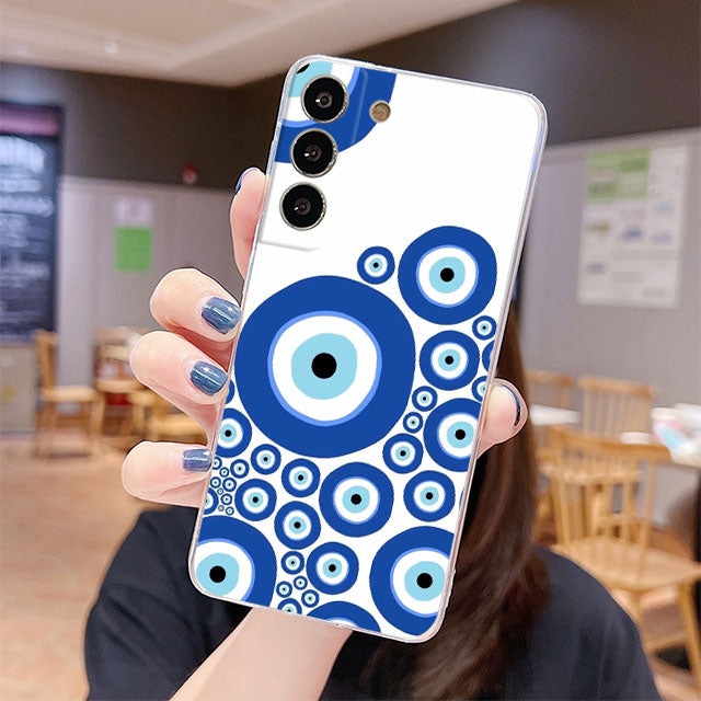 samsung ladies evil eye phone case