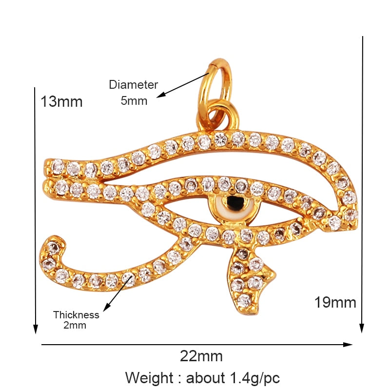 Evil Eye Charm Pendant