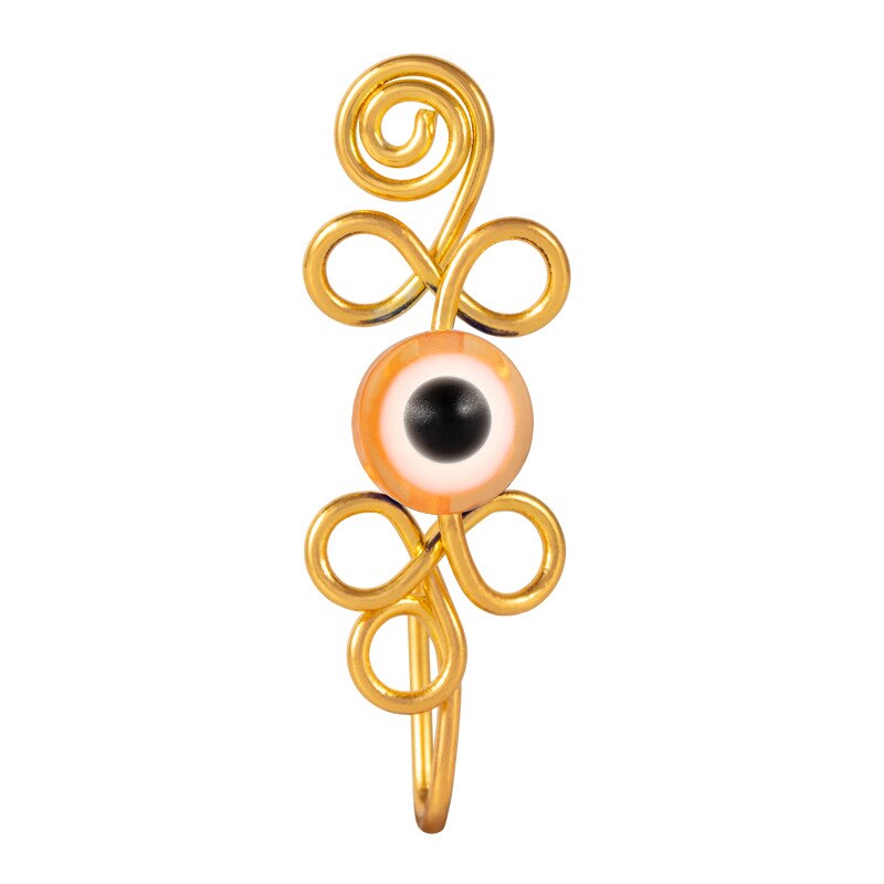 Evil Eye Steel Nose Cuff