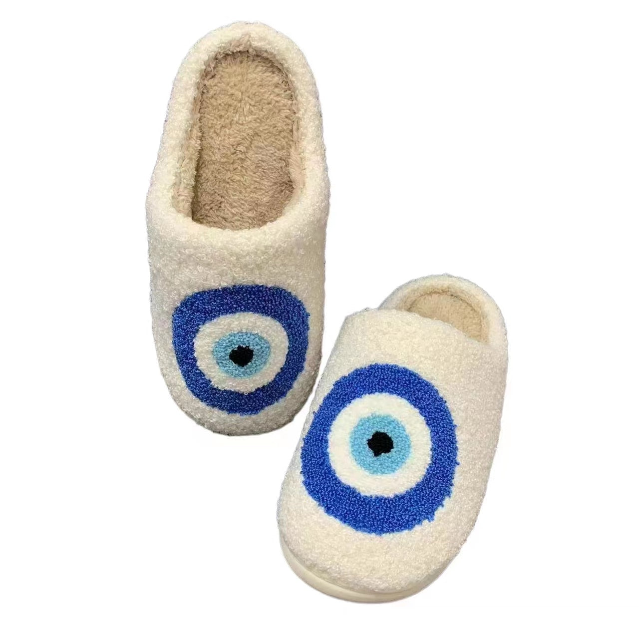 Soft Evil Eye Pattern Shoes
