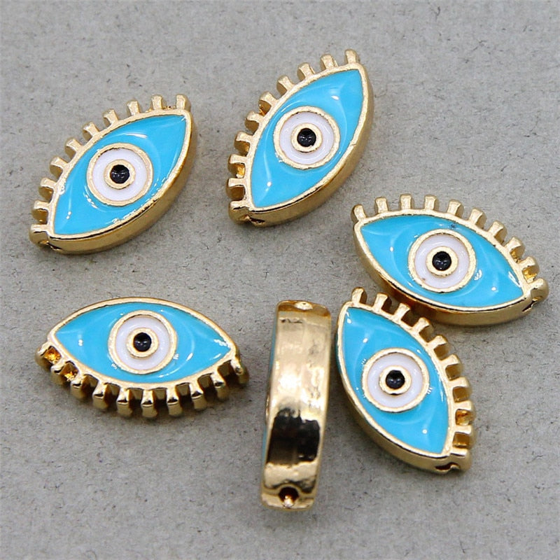 6pcs Evil Eye Beads