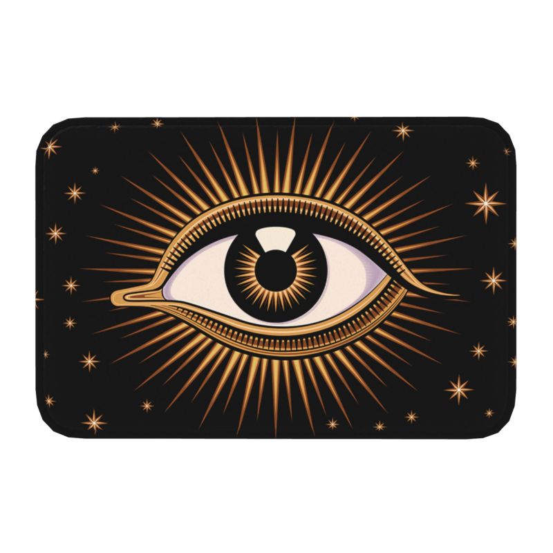 Evil Eyes of Protection Doormat