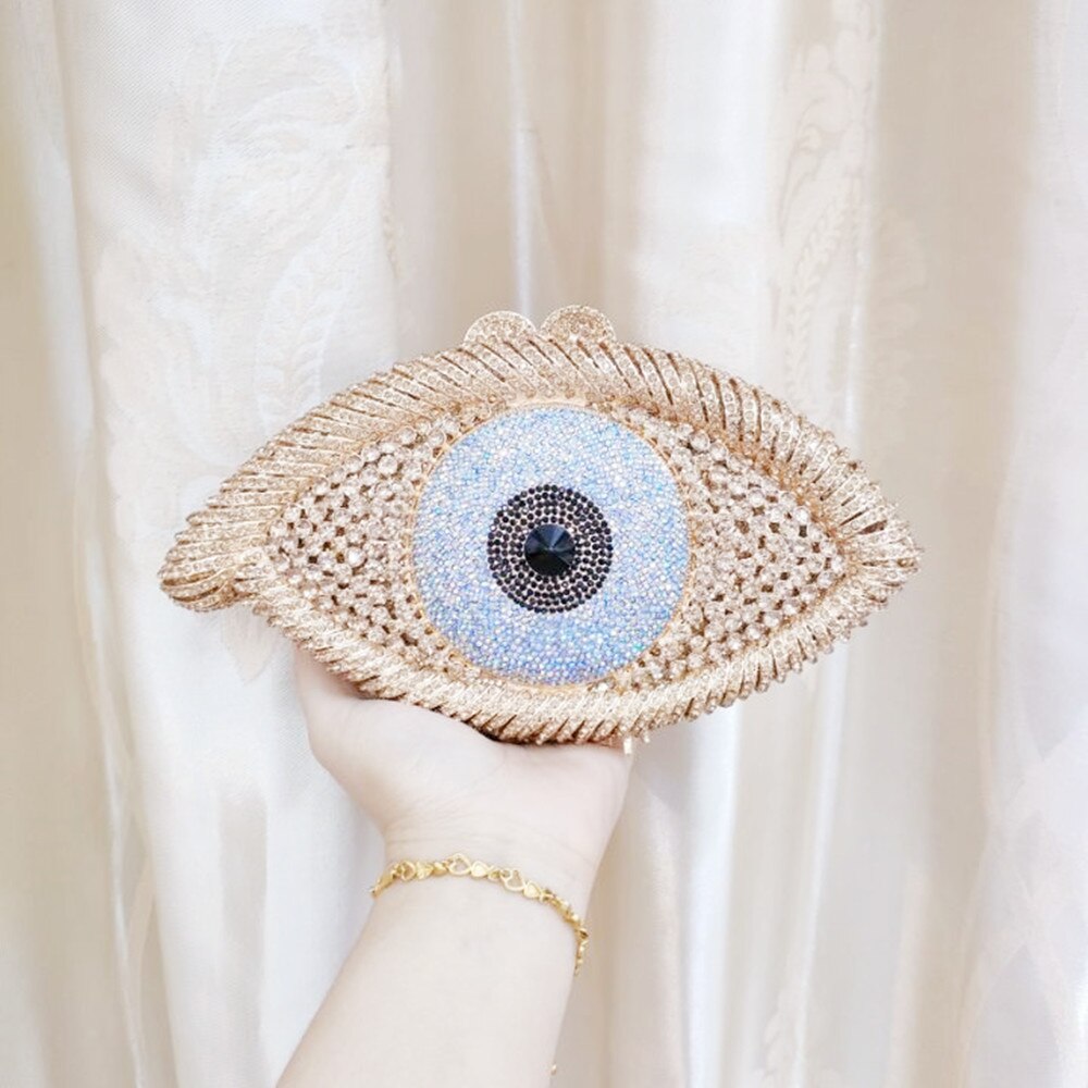 Evil Eye Bridal Purse