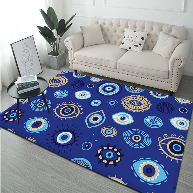 Customize Evil Eye Living Room Mat