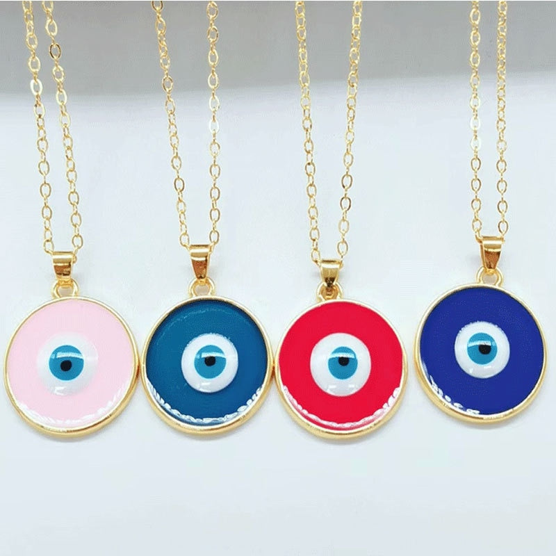 luxury evil eye necklace