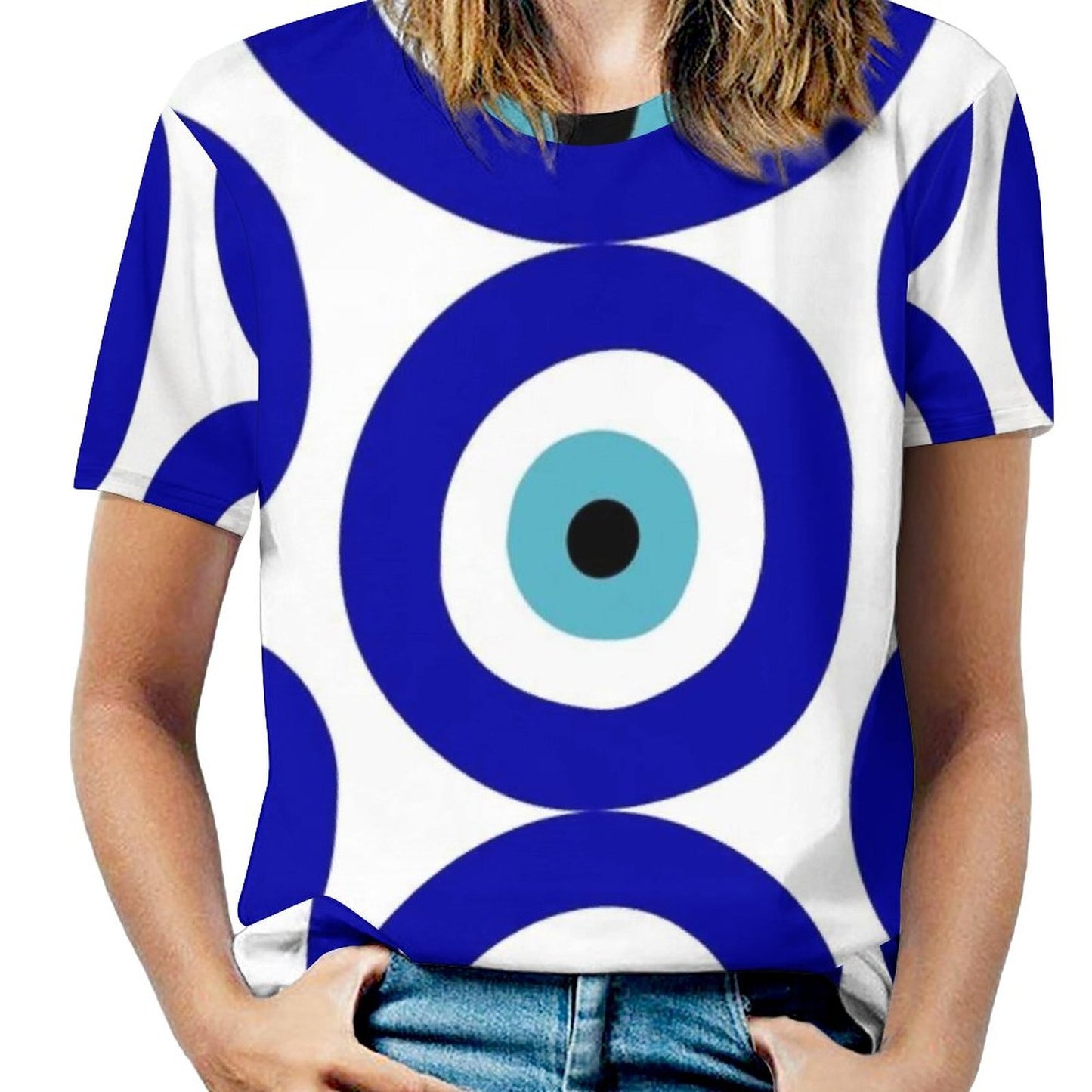 Evil Eye Printed Tops & Shirts