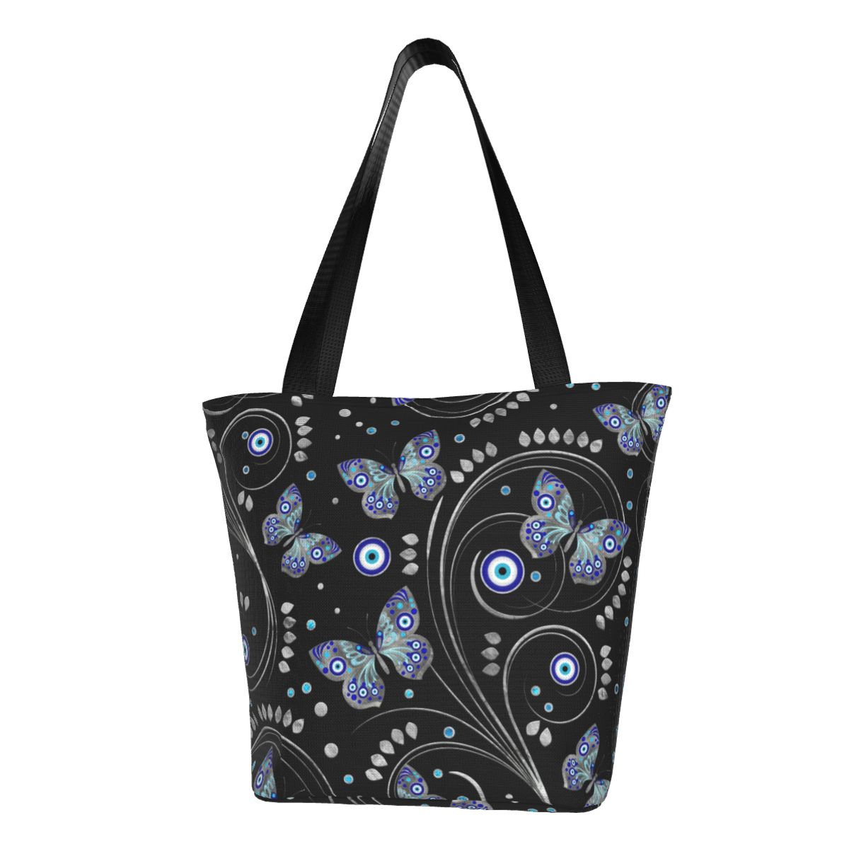 Evil Eye Printed Shoulder Bags