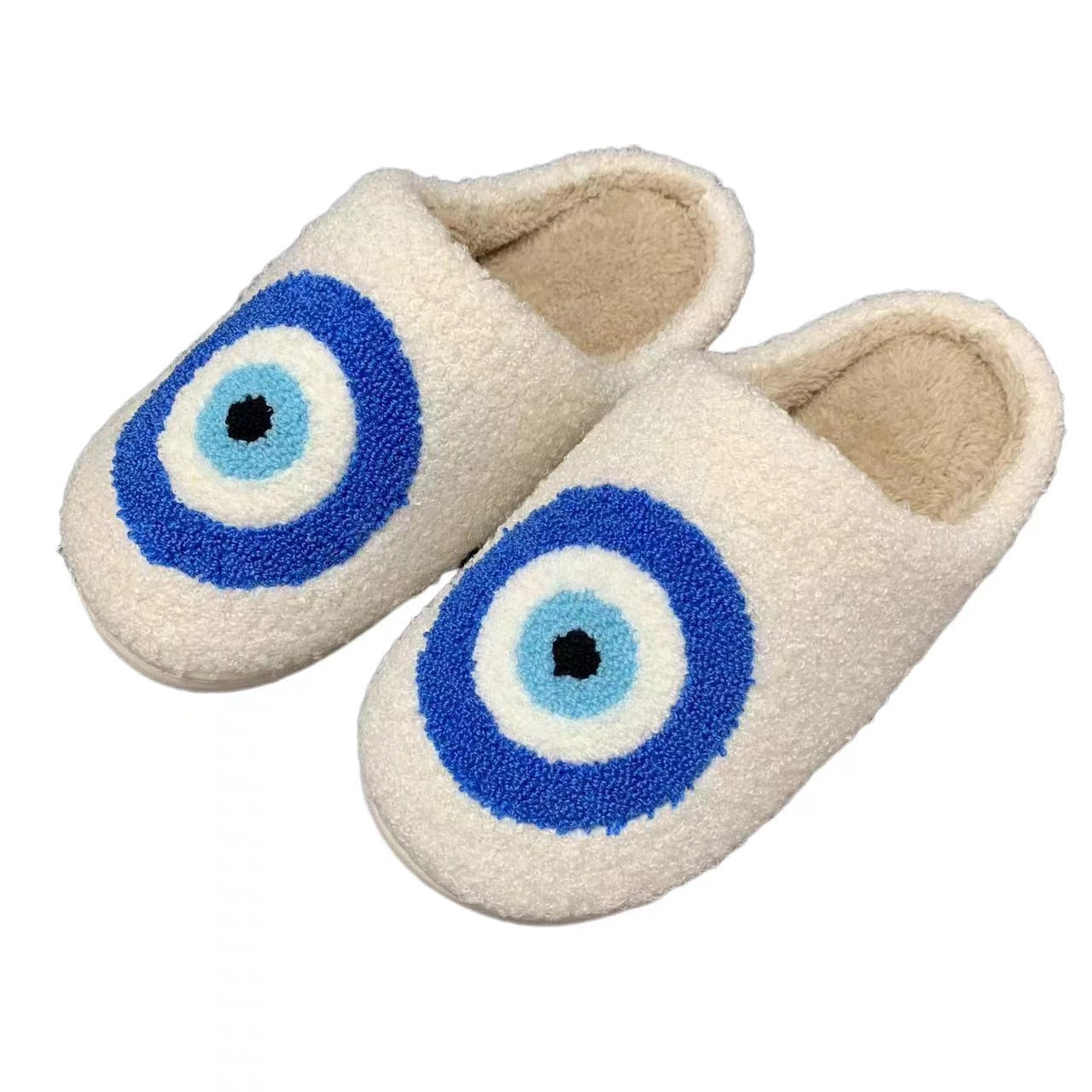 Soft Evil Eye Pattern Shoes