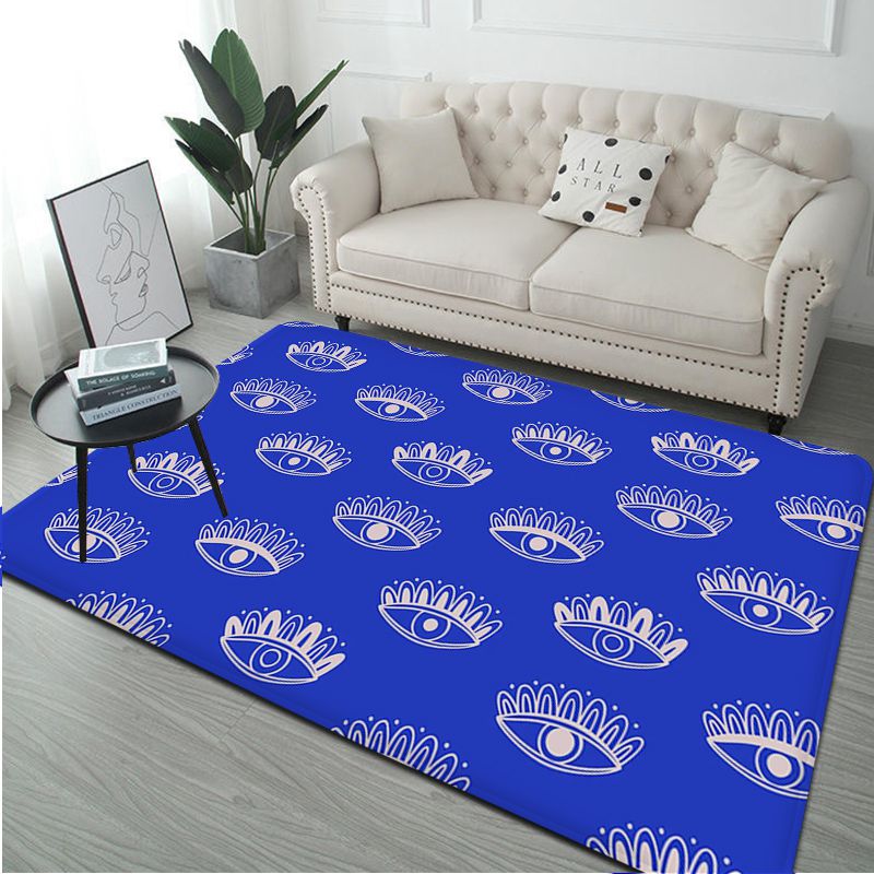Customize Evil Eye Living Room Mat