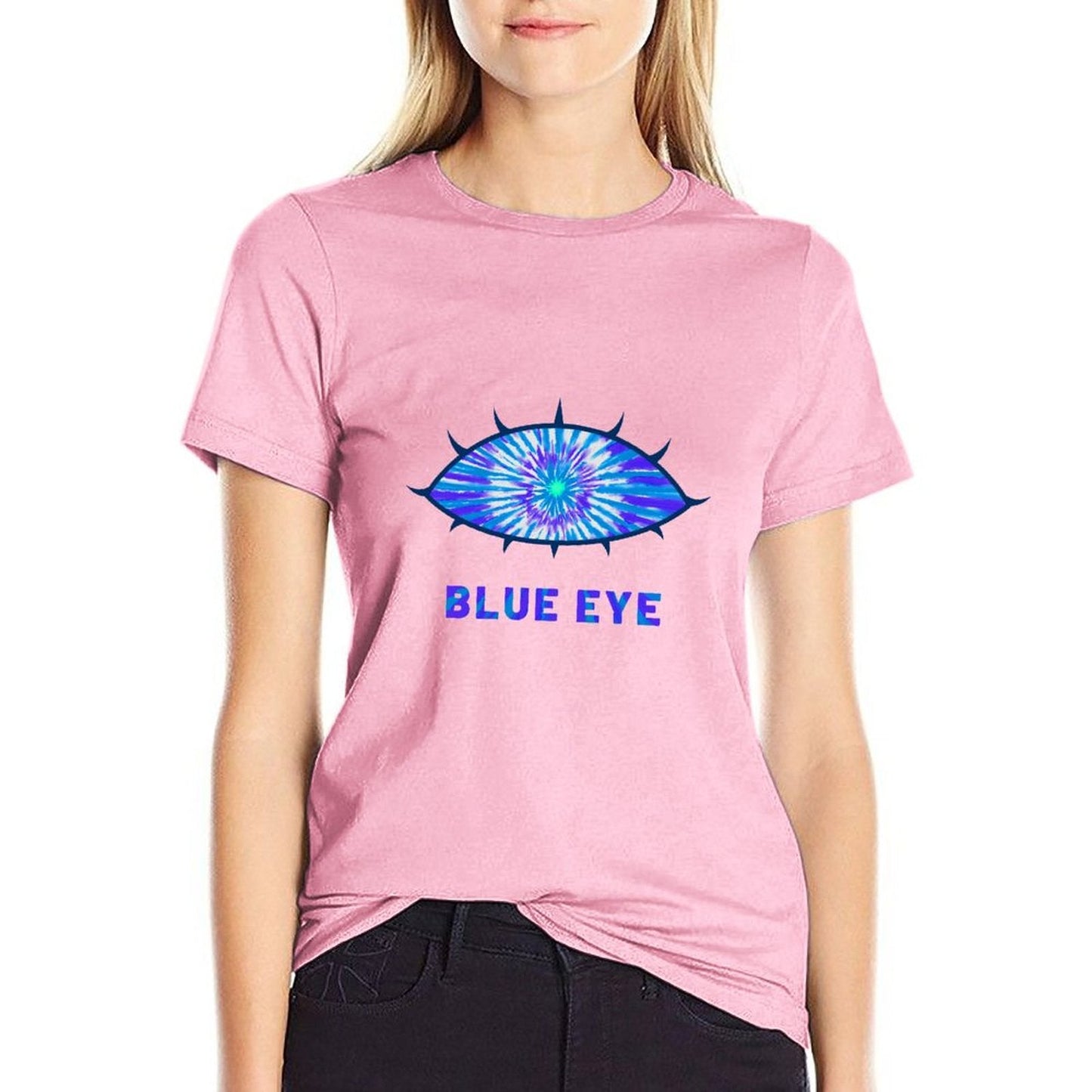 evil eye cotton women t-shirt