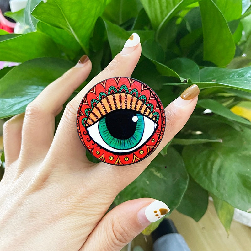 Blue Evil Eye Pretty popsocket