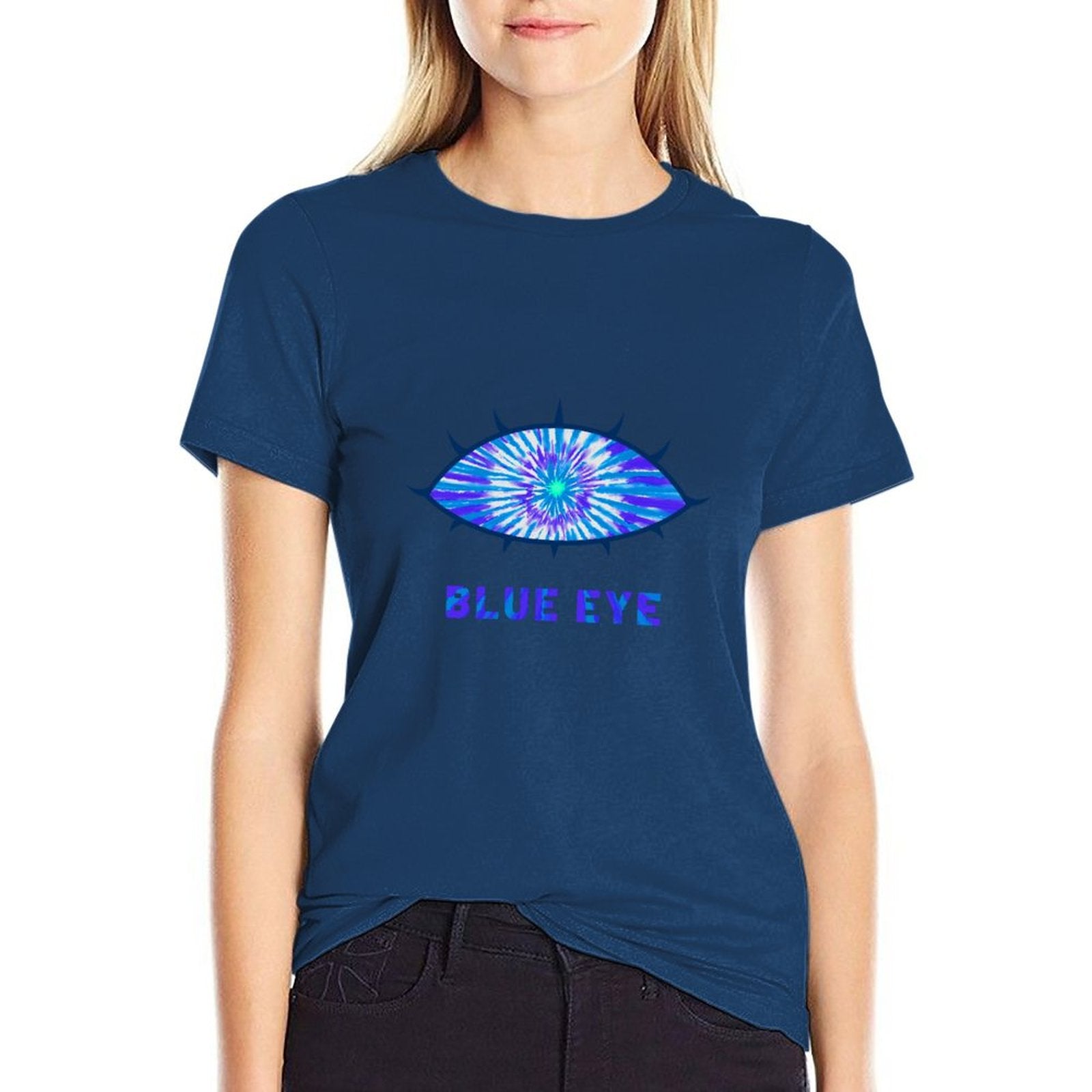 evil eye cotton women t-shirt