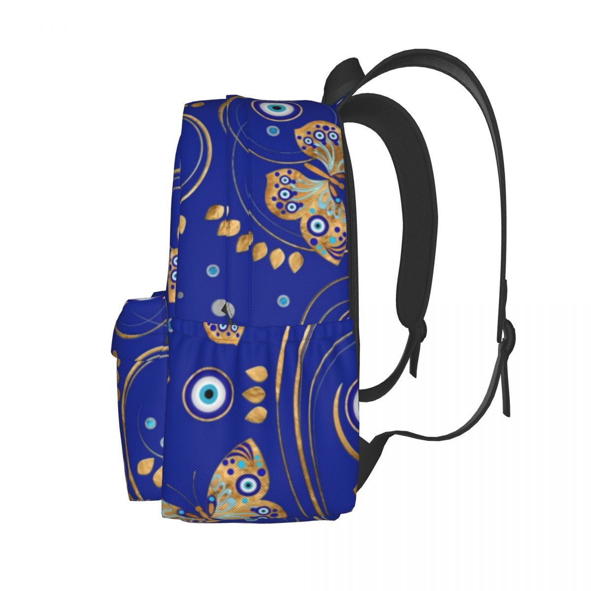 Golden Butterfly Evil Eye Polyester Bags