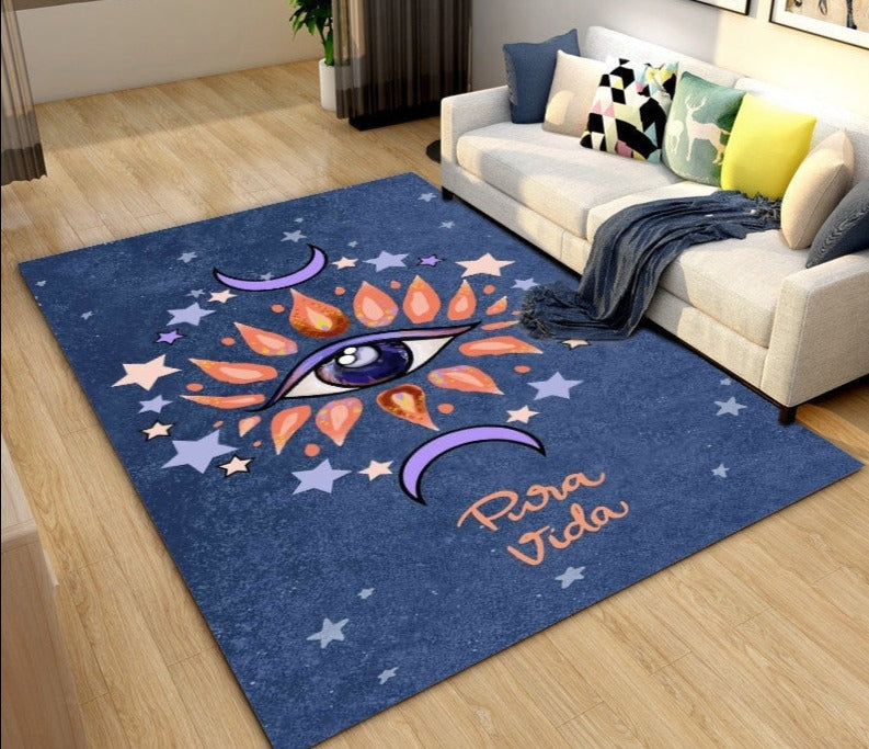 Colorful Evil Eye Rugs
