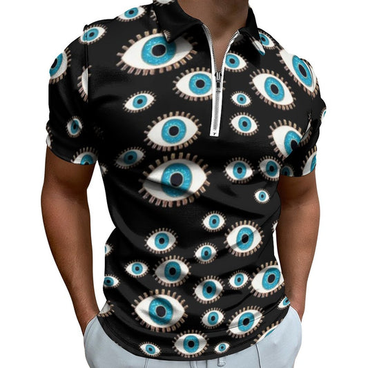 Evil Eye Short Sleeve Summer Shirts