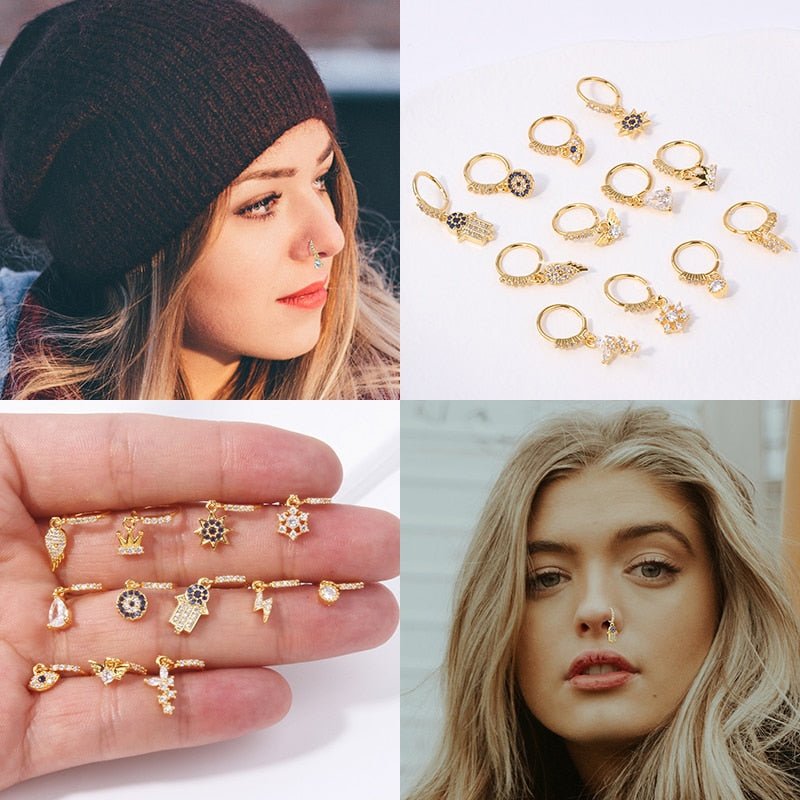 Evil Eye Classic Nose Ring