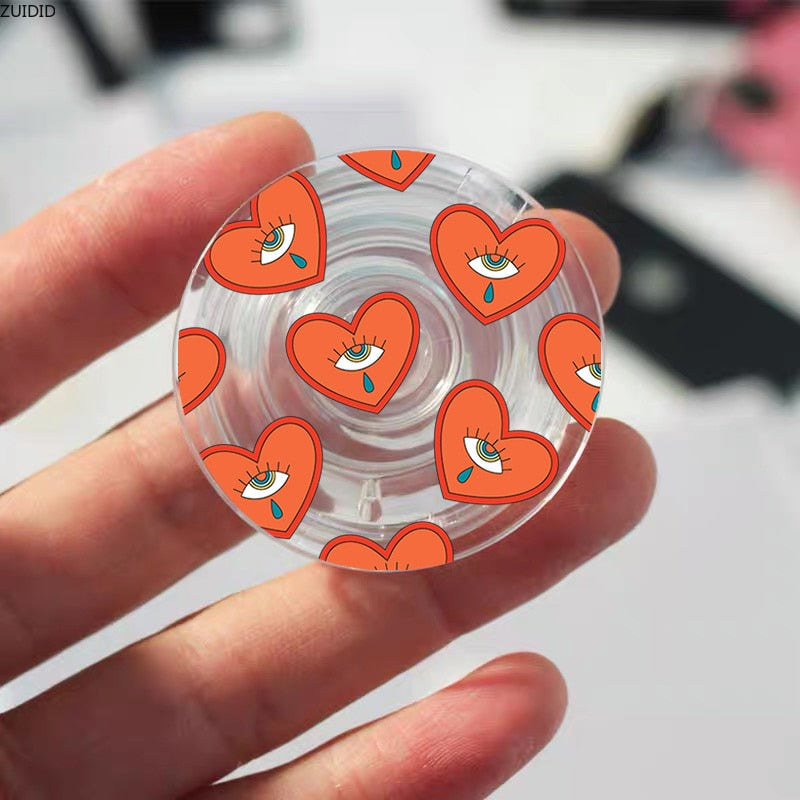 Evil Eye Heart Design popstocket