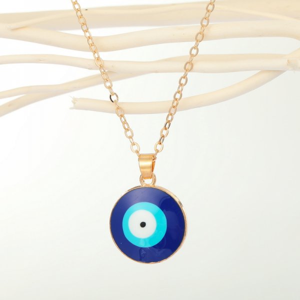 Turkish Evil Eye Lucky Pendant Necklace