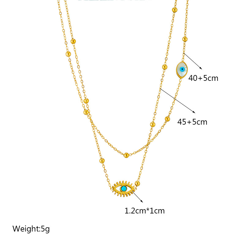 Evil Eye Charm Necklace