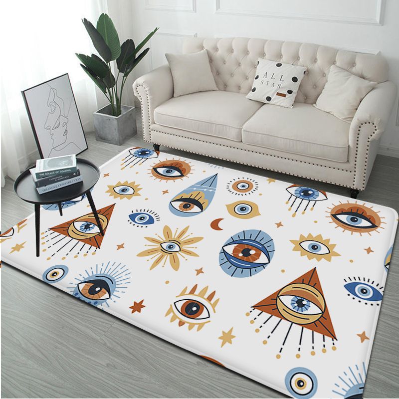Customize Evil Eye Living Room Mat